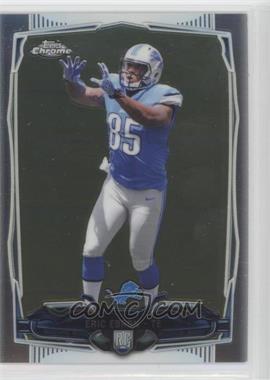 2014 Topps Chrome - [Base] #213.1 - Eric Ebron (Catching)