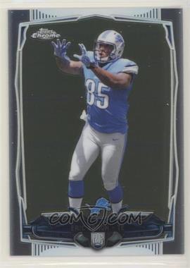 2014 Topps Chrome - [Base] #213.1 - Eric Ebron (Catching)