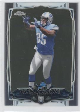 2014 Topps Chrome - [Base] #213.1 - Eric Ebron (Catching)