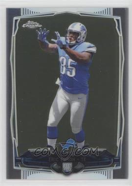 2014 Topps Chrome - [Base] #213.1 - Eric Ebron (Catching)