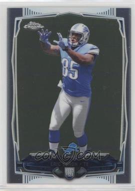 2014 Topps Chrome - [Base] #213.1 - Eric Ebron (Catching)