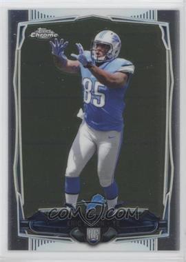 2014 Topps Chrome - [Base] #213.1 - Eric Ebron (Catching)