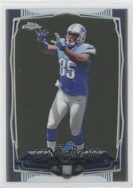 2014 Topps Chrome - [Base] #213.1 - Eric Ebron (Catching)