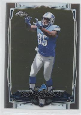 2014 Topps Chrome - [Base] #213.1 - Eric Ebron (Catching)