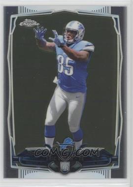 2014 Topps Chrome - [Base] #213.1 - Eric Ebron (Catching)