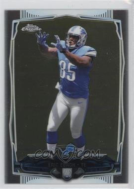 2014 Topps Chrome - [Base] #213.1 - Eric Ebron (Catching)