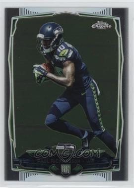 2014 Topps Chrome - [Base] #219.1 - Paul Richardson (Running to His Right)