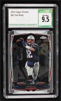 Tom Brady (Blue Jersey) [CSG 9.5 Gem Mint]