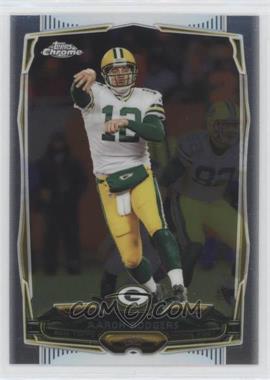 2014 Topps Chrome - [Base] #83.1 - Aaron Rodgers (White Jersey)