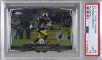 Antonio Brown (Running with Ball in Left Hand) [PSA 9 MINT]