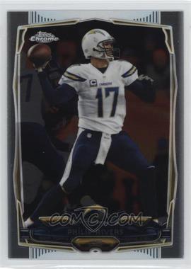 2014 Topps Chrome - [Base] #91.1 - Philip Rivers (White Jersey)