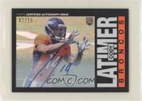 Cody Latimer #/15