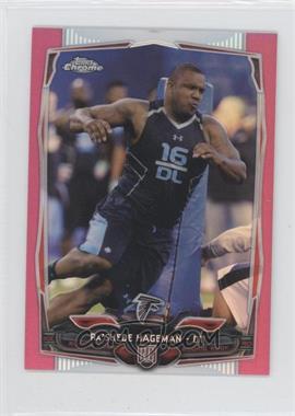 2014 Topps Chrome Mini - [Base] - BCA Pink Refractor #166 - Ra'Shede Hageman /25