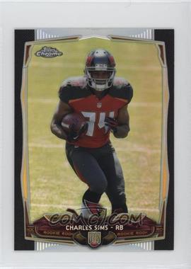 2014 Topps Chrome Mini - [Base] - Black Refractor #191 - Charles Sims /15