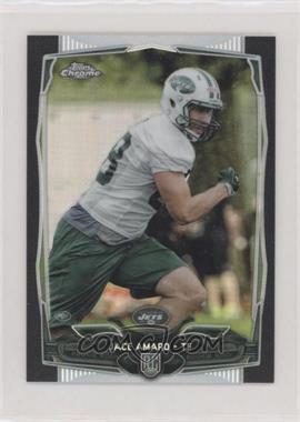 2014 Topps Chrome Mini - [Base] - Black Refractor #193 - Jace Amaro /15