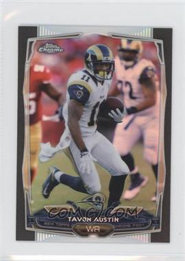 2014 Topps Chrome Mini - [Base] - Black Refractor #57 - Tavon Austin /15