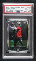 Derek Carr [PSA 10 GEM MT] #/102