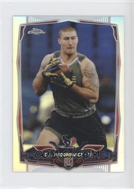 2014 Topps Chrome Mini - [Base] - Refractor #131 - C.J. Fiedorowicz