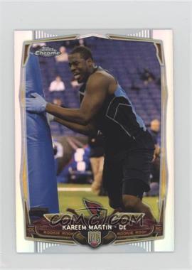 2014 Topps Chrome Mini - [Base] - Refractor #162 - Kareem Martin