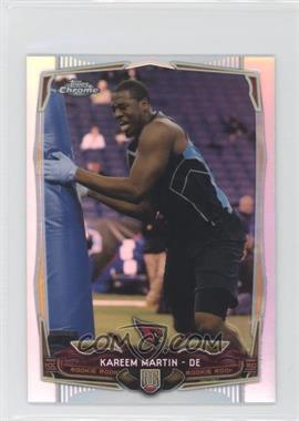 2014 Topps Chrome Mini - [Base] - Refractor #162 - Kareem Martin