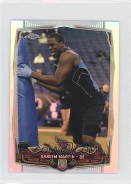 2014 Topps Chrome Mini - [Base] - Refractor #162 - Kareem Martin