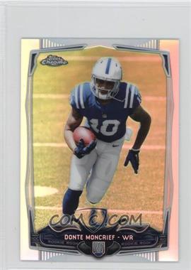 2014 Topps Chrome Mini - [Base] - Refractor #197 - Donte Moncrief