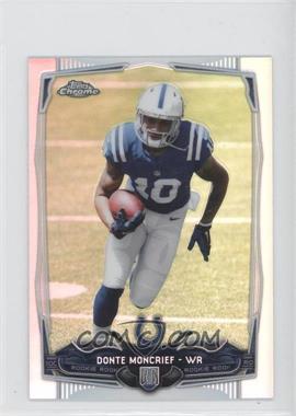 2014 Topps Chrome Mini - [Base] - Refractor #197 - Donte Moncrief