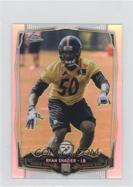 2014 Topps Chrome Mini - [Base] - Refractor #218 - Ryan Shazier