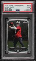 Derek Carr (Ball Showing) [PSA 9 MINT]