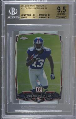 2014 Topps Chrome Mini - [Base] #117.1 - Odell Beckham Jr. (Running Forward) [BGS 9.5 GEM MINT]