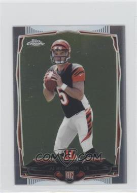 2014 Topps Chrome Mini - [Base] #144 - AJ McCarron