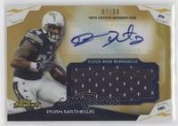 Ryan Mathews [EX to NM] #/50