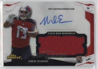 2014 Topps Finest - Autograph Jumbo Relics #AJR-ME - Mike Evans