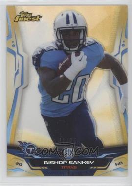 2014 Topps Finest - [Base] - Gold Refractor #143 - Bishop Sankey /75