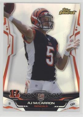 2014 Topps Finest - [Base] - Refractor #147 - AJ McCarron