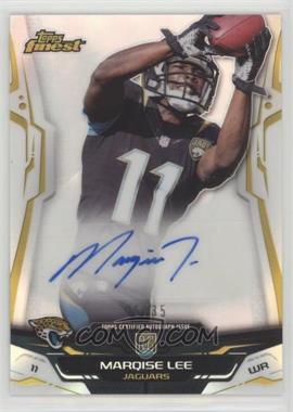 2014 Topps Finest - [Base] - Rookie Autograph Variation Refractor #114 - Marqise Lee /35
