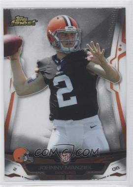 2014 Topps Finest - [Base] #125 - Johnny Manziel