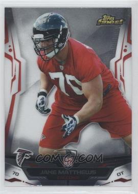 2014 Topps Finest - [Base] #136 - Jake Matthews