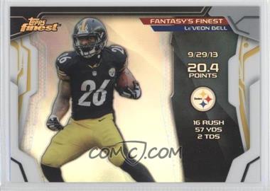 2014 Topps Finest - Fantasy's Finest - Refractor #FF-LB - Le'Veon Bell