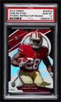 Carlos Hyde [PSA 10 GEM MT]