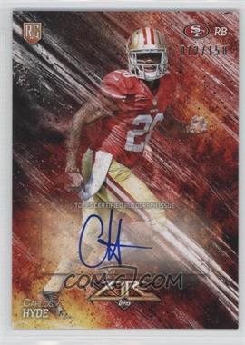 2014 Topps Fire - Autographs #FA-CH - Carlos Hyde /150