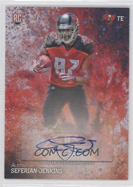 2014 Topps Fire - [Base] - Autographs #125 - Rookie - Austin Seferian-Jenkins