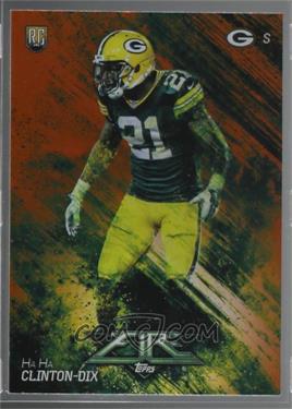 2014 Topps Fire - [Base] - Foil Flame #109 - Rookie - Ha Ha Clinton-Dix