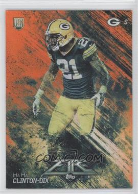 2014 Topps Fire - [Base] - Foil Flame #109 - Rookie - Ha Ha Clinton-Dix