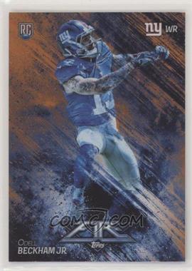 2014 Topps Fire - [Base] - Foil Flame #119 - Rookie - Odell Beckham Jr.