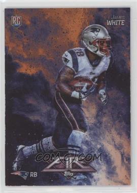 2014 Topps Fire - [Base] - Foil Flame #139 - Rookie - James White