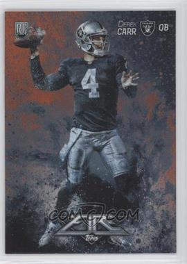 2014 Topps Fire - [Base] - Foil Flame #154 - Rookie - Derek Carr