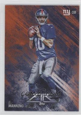 2014 Topps Fire - [Base] - Foil Flame #40 - Eli Manning