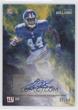 2014 Topps Fire - [Base] - Gold #107 - Rookie - Andre Williams /50
