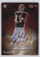 Rookie - AJ McCarron #/25